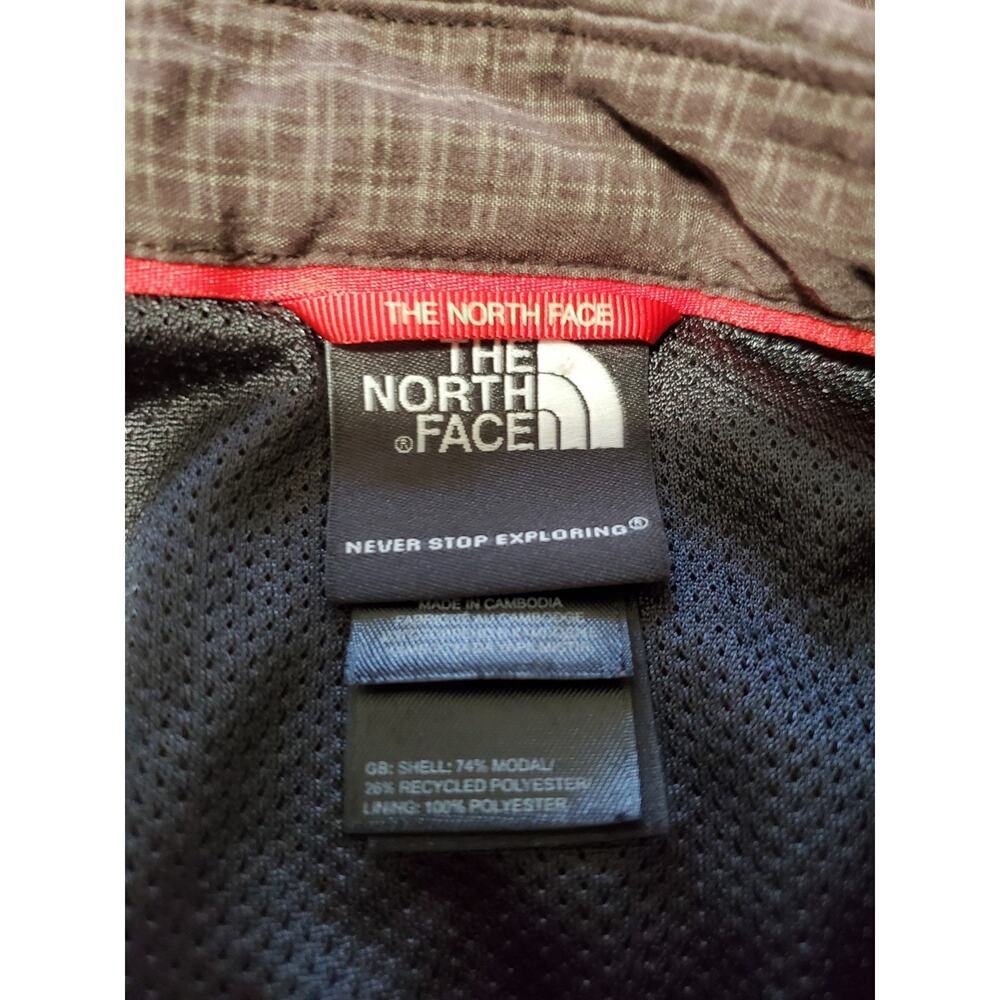 The North Face Shirt Mens XL Brown Button Up Short Sleeve Textured Outdoor - Picture 2 of 12